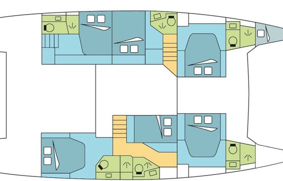 Fountaine Pajot Saba 50 Sail ACI