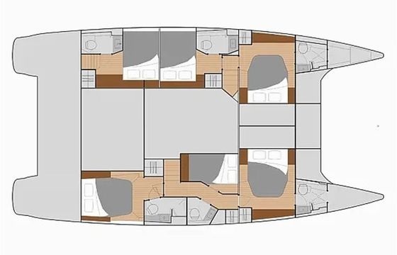 Fountaine Pajot Saba 50 Sunrise