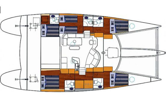 Fountaine Pajot Eleuthera 60 Aqua Tiki 2
