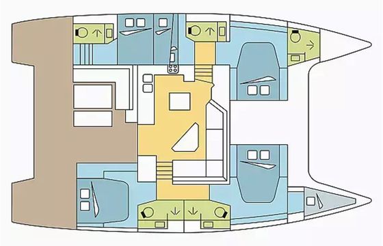 Fountaine Pajot Saona 47 Champs-Elysees