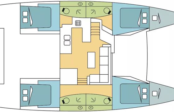 Fountaine Pajot Elba 45 Ave