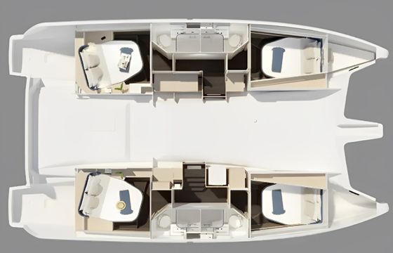 Fountaine Pajot Quatuor 44 Manatee