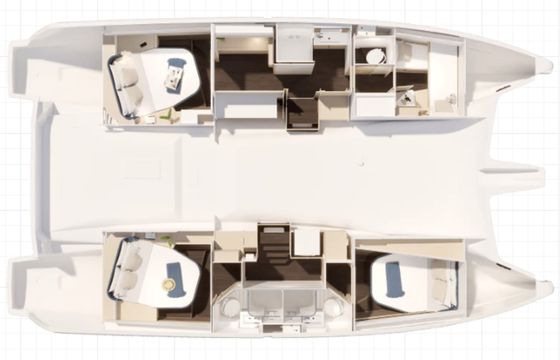 Fountaine Pajot New 44 Scarlet Ibis 2
