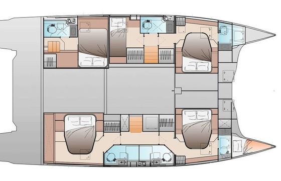 Fountaine Pajot FP 48 Long Layover