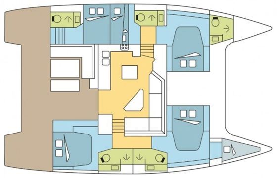 Fountaine Pajot Saona 47 Black Tortuga
