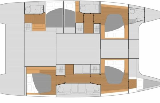 Fountaine Pajot Tanna 47 Blue Vibes