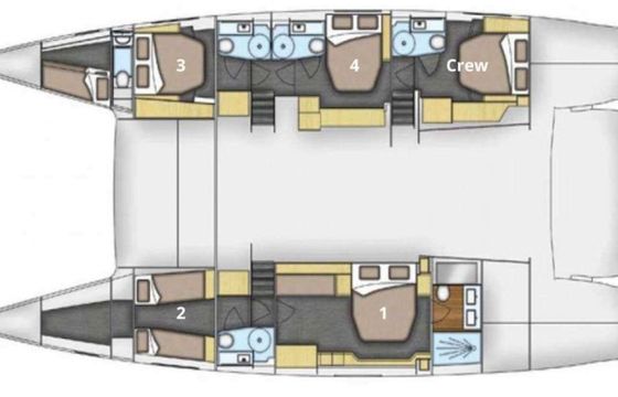 Fountaine Pajot Victoria 67 True Story