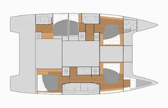 Fountaine Pajot Tanna 47 Blue Angel