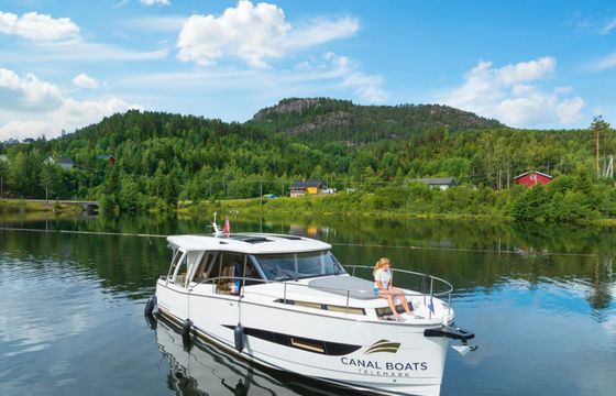 Greenline 39 Porsgrunn Electric yacht