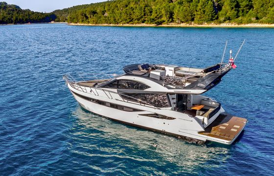 Galeon 420 Fly Amber Blue