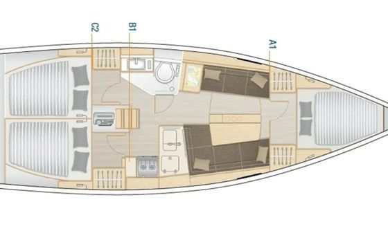 Hanse 348 Mola 24-3 Breege
