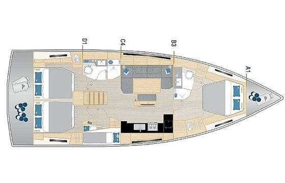 Hanse 460 Gin Tonic