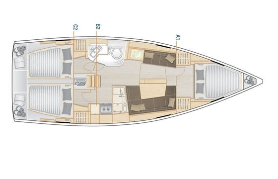 Hanse 388 Mola 22 Juelsminde
