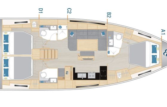 Hanse 460 Pisch