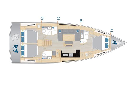 Hanse 460 Sailaway