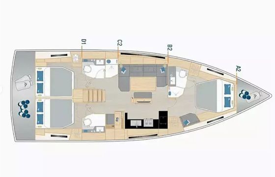 Hanse 460 Schazby
