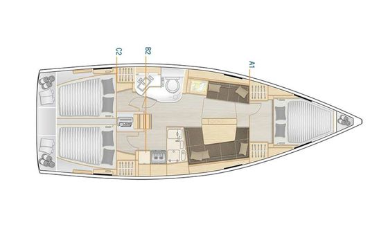 Hanse 388 Barcelona