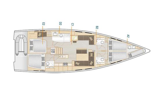 Hanse 548 Lady Ardea