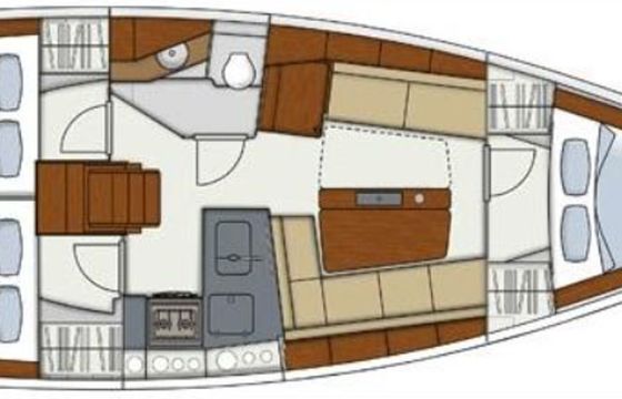 Hanse 345 Sofun 2