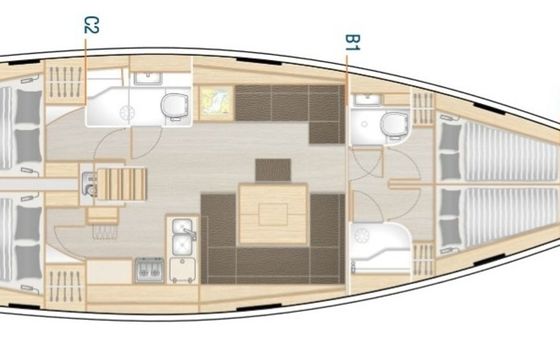 Hanse 458 Xristina