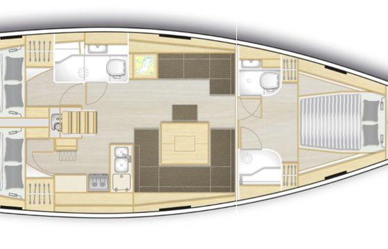 Hanse 458 Meraki of London