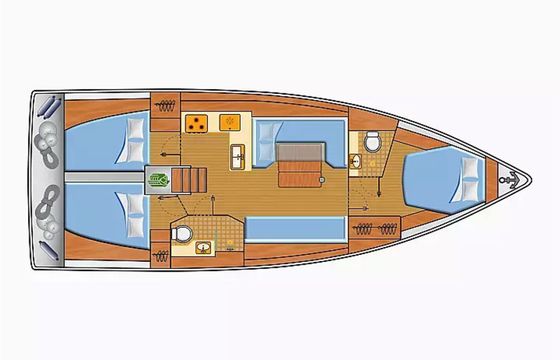 Hanse 410 Marius