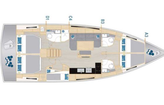 Hanse 460 Mola 22-5 Grossenbrode