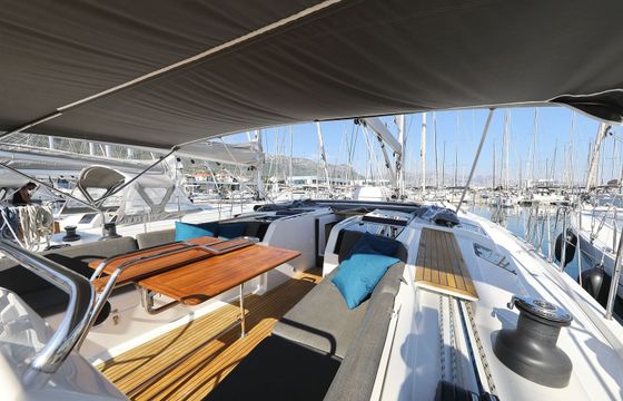 Hanse 505 Blue Bonnet af Lovnas