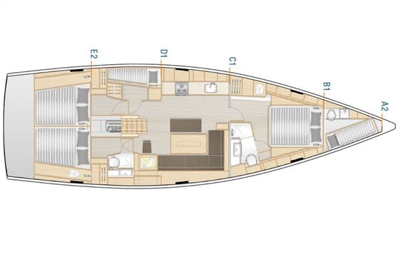 Hanse 508 Charlabelle