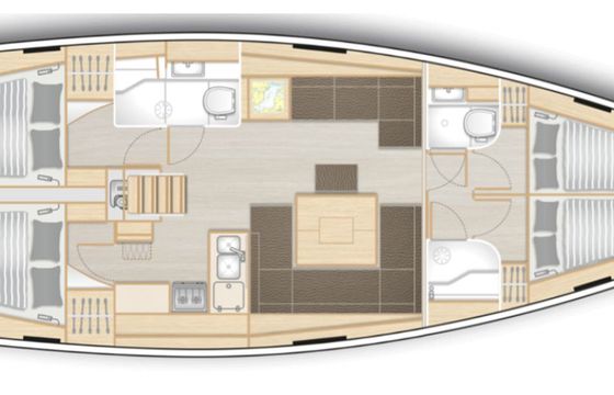 Hanse 458 Mola 23-4 Breege