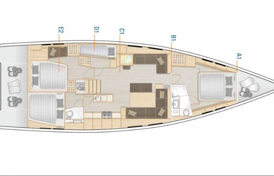 Hanse 548 Janna