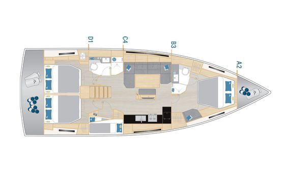 Hanse 460 Ilonka