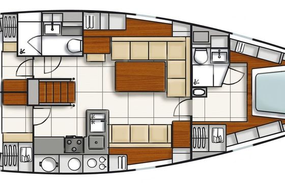Hanse 470 Old Pine