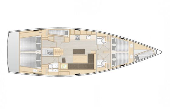 Hanse 508 Hamam