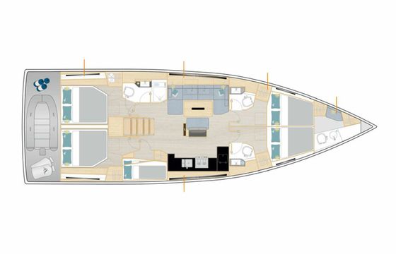 Hanse 510 Kille