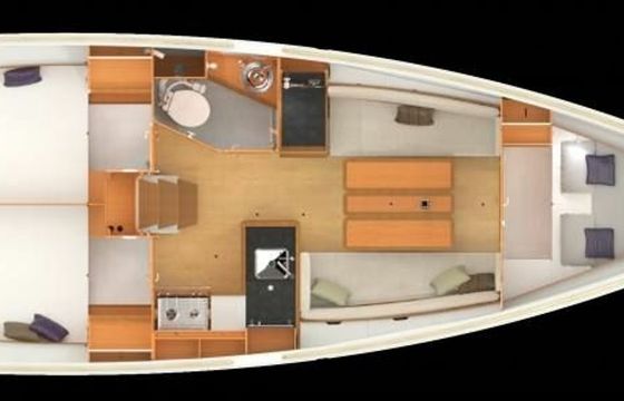 Jeanneau Sun Odyssey 349 Mango 7