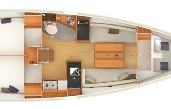 Jeanneau Sun Odyssey 349 Coyote