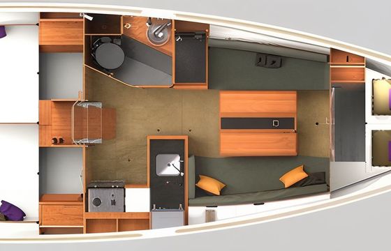 Jeanneau Sun Odyssey 349 Zatara