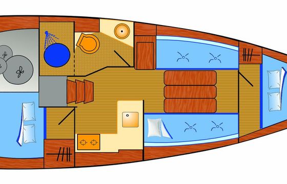 Jeanneau Sun Odyssey 349 Anastasia