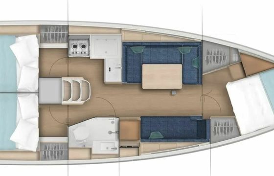 Jeanneau Sun Odyssey 380 Cotufa
