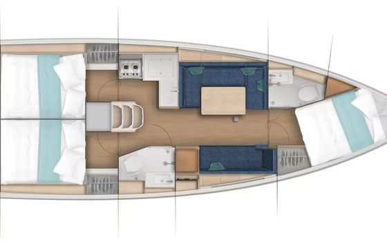 Jeanneau Sun Odyssey 380 Sunsail 23
