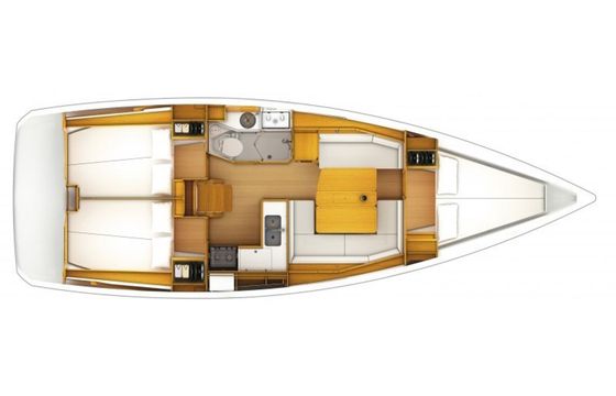 Jeanneau Sun Odyssey 389 Agios Georgios