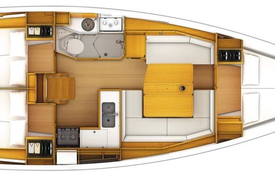 Jeanneau Sun Odyssey 389 Sunsail 20