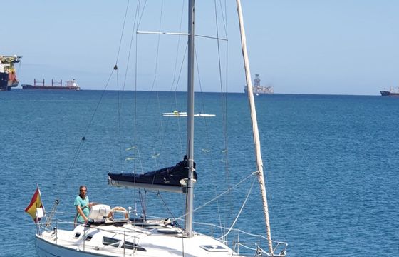 Jeanneau Sun Odyssey 37 Rebeca y Samuel