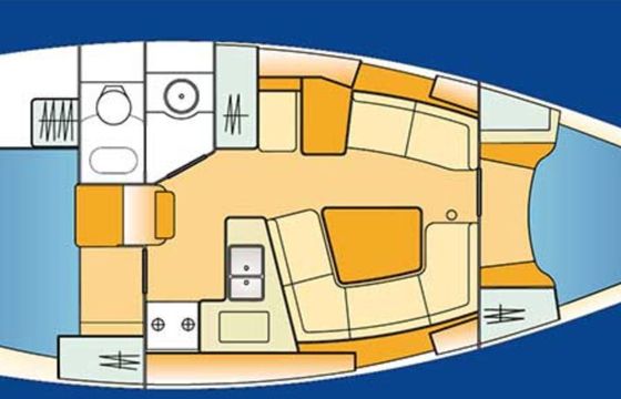 Jeanneau Sun Odyssey 37 Rebeca y Samuel