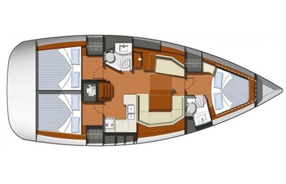 Jeanneau Sun Odyssey 42 Cosmic Princess 3