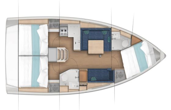 Jeanneau Sun Odyssey 380 Sinki Jr.