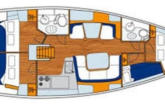 Jeanneau Sun Odyssey 43 Pasha 2