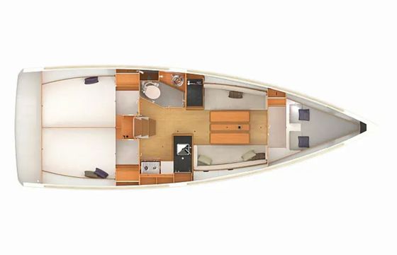 Jeanneau Sun Odyssey 349 Kokozenn 2