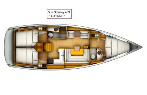Jeanneau Sun Odyssey 409 Corinne